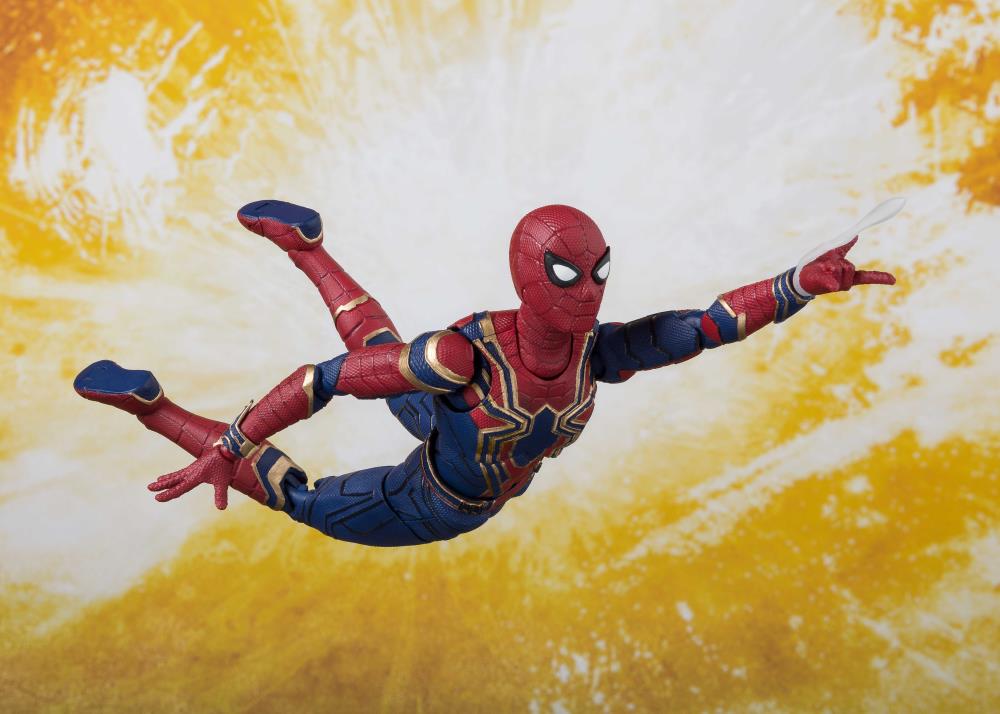 Avengers: Infinity War S.H.Figuarts Iron Spider Action Figure & Tamashii Stage Gallery Image 8