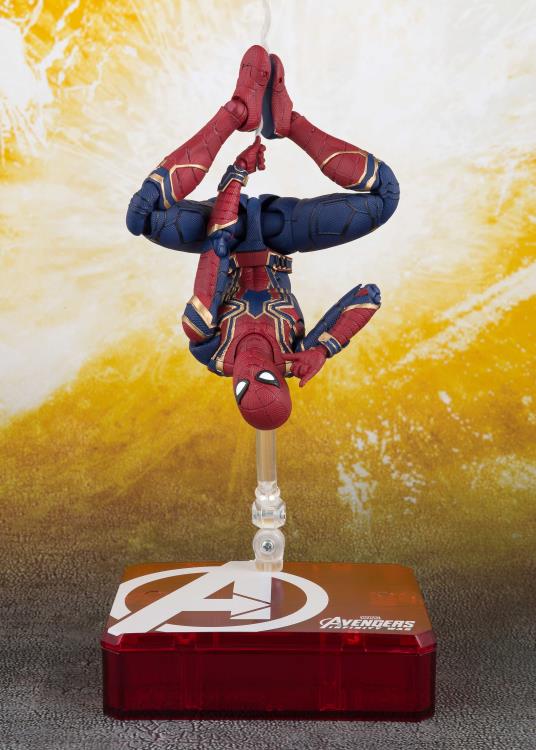 Avengers: Infinity War S.H.Figuarts Iron Spider Action Figure & Tamashii Stage Gallery Image 9