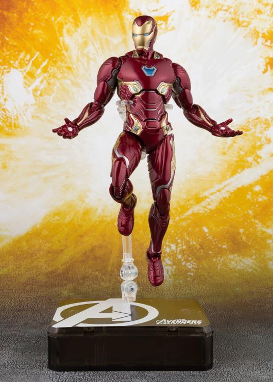 Avengers: Infinity War S.H.Figuarts Iron Man Mark L Action Figure & Tamashii Stage Gallery Image 3