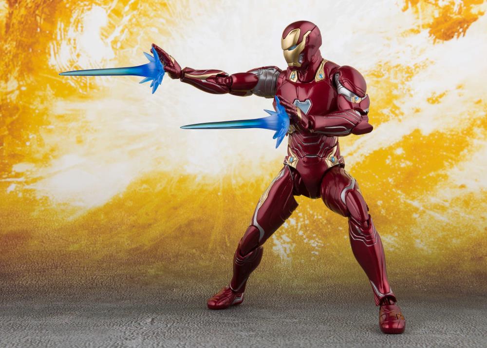 Avengers: Infinity War S.H.Figuarts Iron Man Mark L Action Figure & Tamashii Stage Gallery Image 7