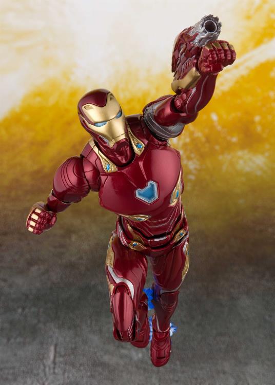 Avengers: Infinity War S.H.Figuarts Iron Man Mark L Action Figure & Tamashii Stage Gallery Image 6