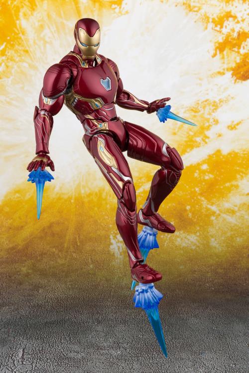 Avengers: Infinity War S.H.Figuarts Iron Man Mark L Action Figure & Tamashii Stage Gallery Image 8