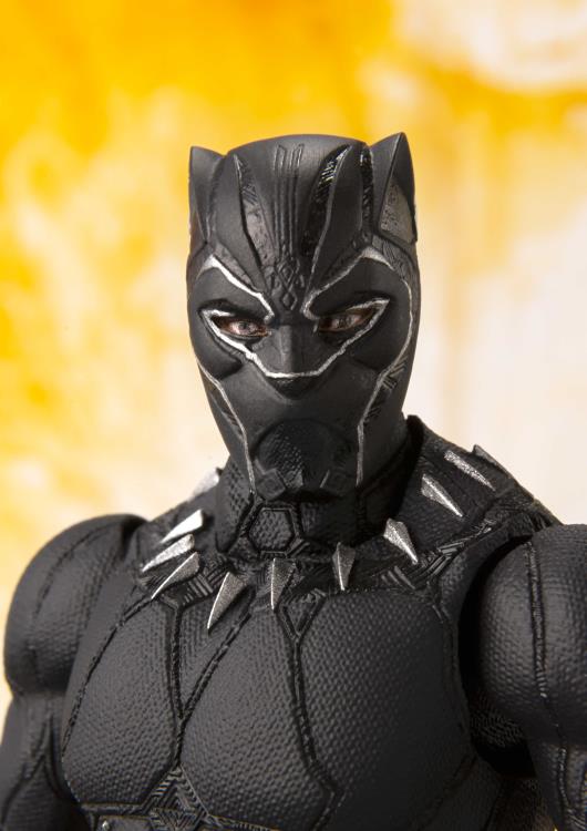 Avengers: Infinity War S.H.Figuarts Black Panther Action Figure & Tamashii Effect Gallery Image 7