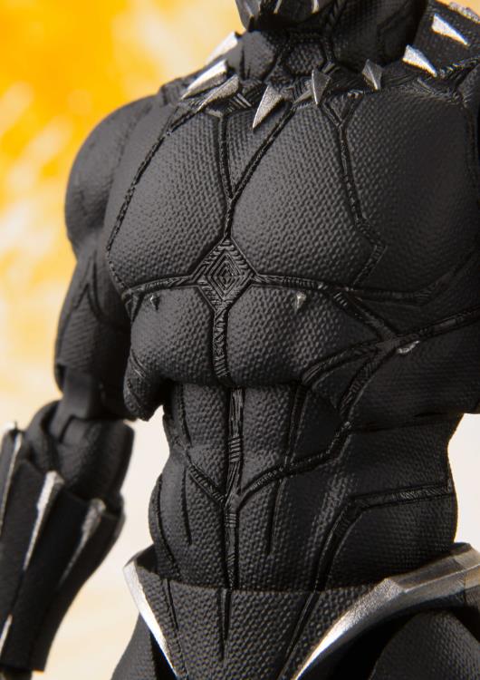Avengers: Infinity War S.H.Figuarts Black Panther Action Figure & Tamashii Effect Gallery Image 8