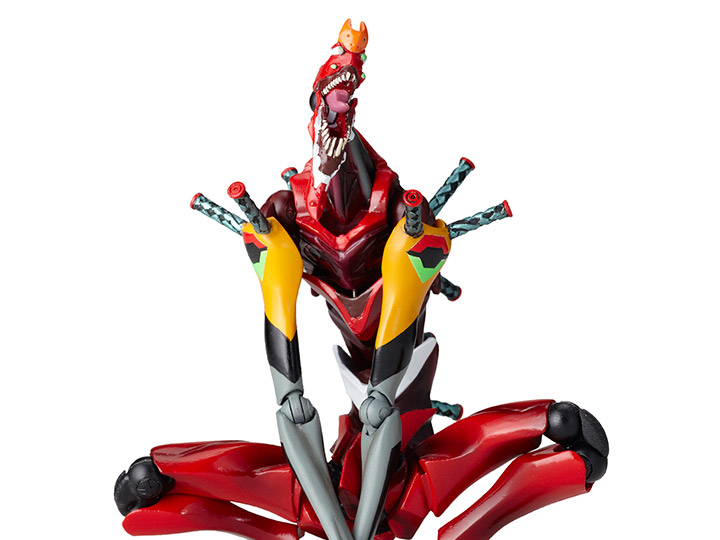 Evangelion Evolution Revoltech EV-016 EVA Production Model-02 (Beast Form) 2nd Phase Gallery Image 1