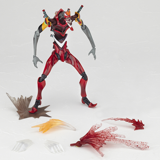 Evangelion Evolution Revoltech EV-016 EVA Production Model-02 (Beast Form) 2nd Phase Gallery Image 11