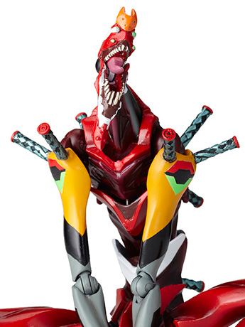 Evangelion Evolution Revoltech EV-016 EVA Production Model-02 (Beast Form) 2nd Phase Gallery Image 2