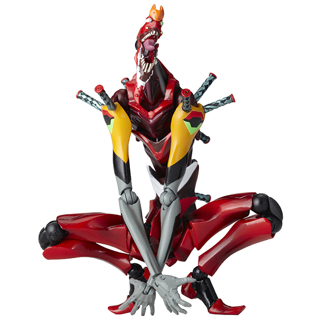 Evangelion Evolution Revoltech EV-016 EVA Production Model-02 (Beast Form) 2nd Phase Gallery Image 3