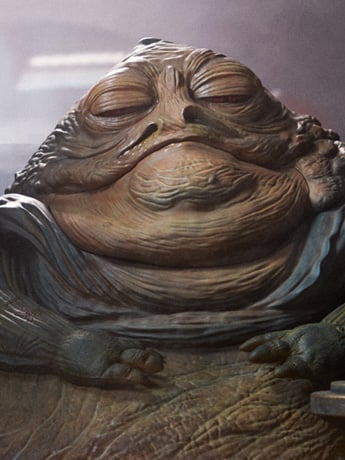 Star Wars Jabba The Hutt (Return of The Jedi) & Throne Deluxe 1/6
