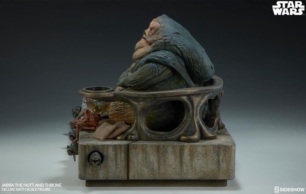 Star Wars Jabba The Hutt (Return of The Jedi) & Throne Deluxe 1/6