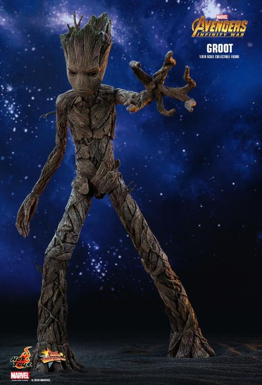 Avengers: Infinity War MMS475 Groot 1/6 Scale Collectible Figure Gallery Image 4