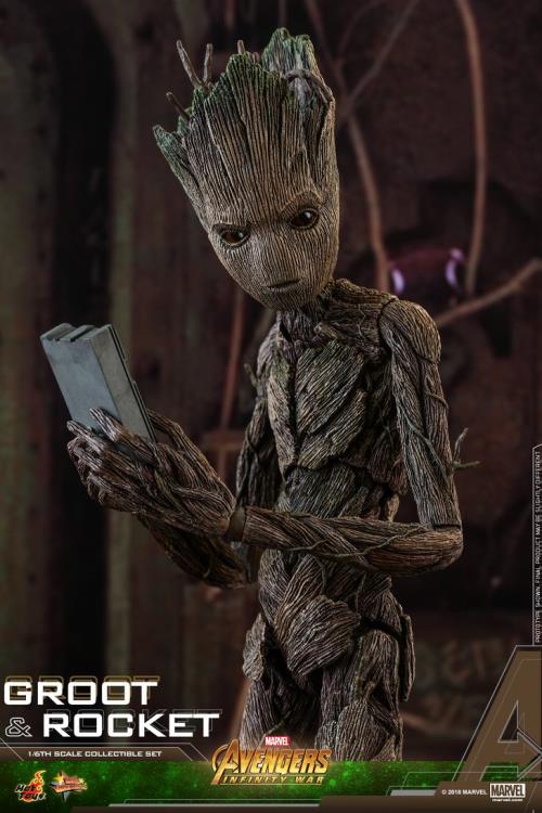 Avengers: Infinity War MMS475 Groot 1/6 Scale Collectible Figure Gallery Image 6