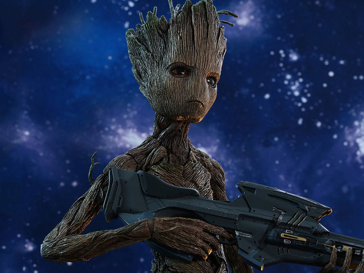 Avengers: Infinity War MMS475 Groot 1/6 Scale Collectible Figure Gallery Image 1