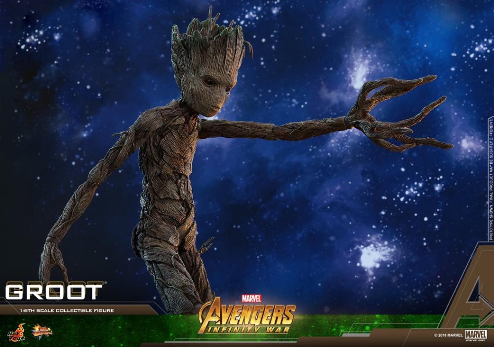 Avengers: Infinity War MMS476 Groot & Rocket 1/6 Scale Collectible Figure Set Gallery Image 22