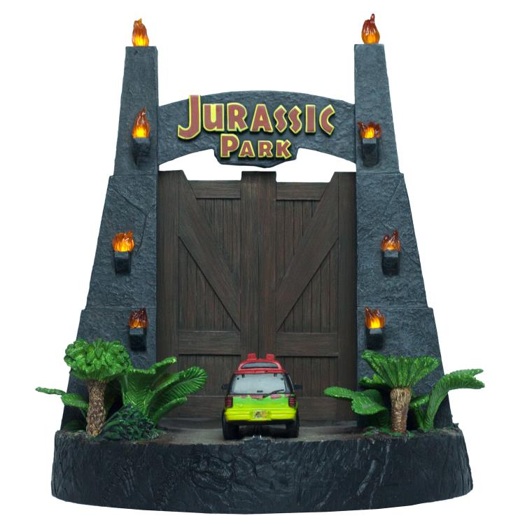 Jurassic Park Gates Environment Sculpture Gallery Image 5