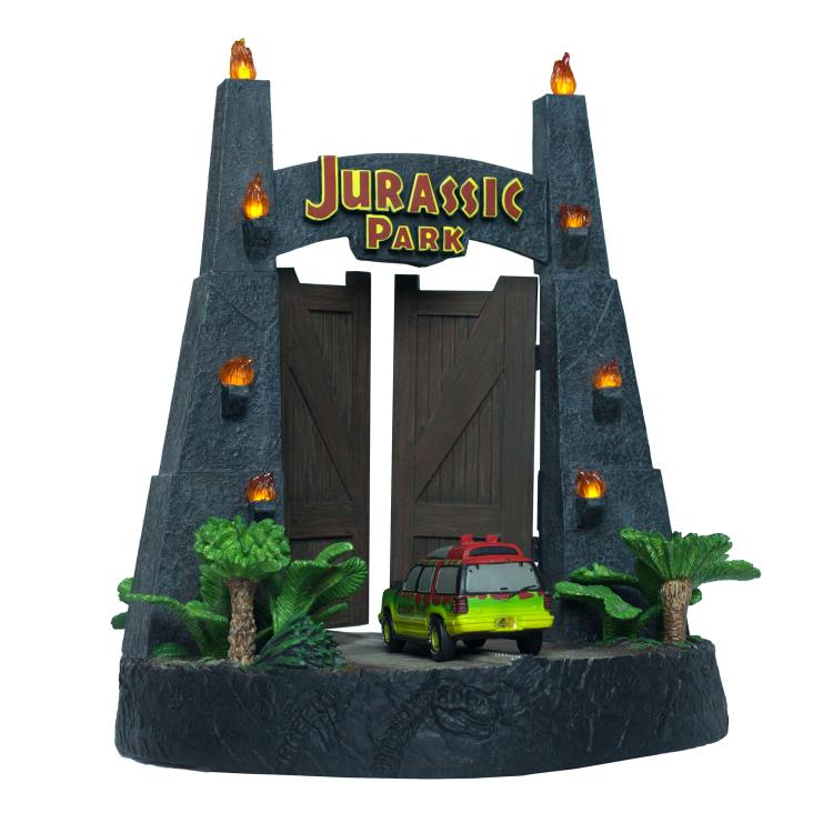 Jurassic Park Gates Environment Sculpture Gallery Image 3