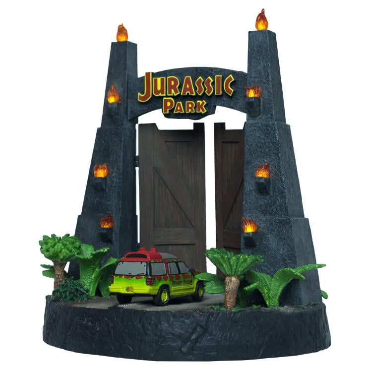 Jurassic Park Gates Environment Sculpture Gallery Image 6