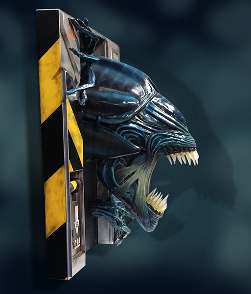 Aliens Alien Queen Life-Size Wall Sculpture Gallery Image 5