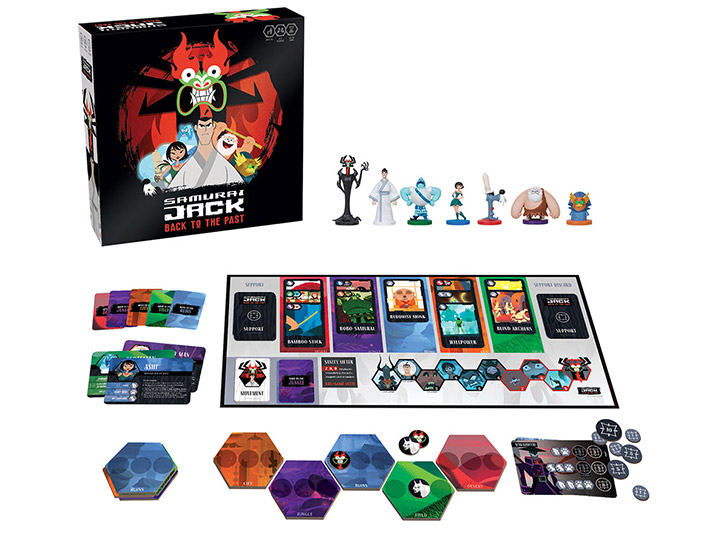 Samurai Jack: Back to the Past Board Game Gallery Image 1