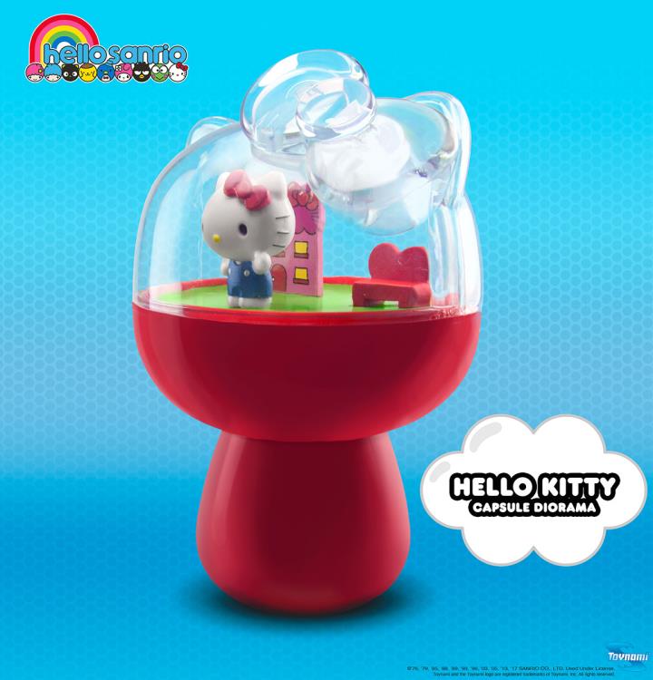 Hello Sanrio 4" Figure Capsule Diorama Set of 5 Gallery Image 8