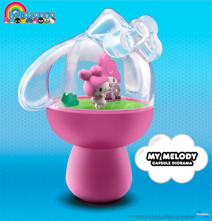 Hello Sanrio 4" Figure Capsule Diorama Set of 5 Gallery Image 12