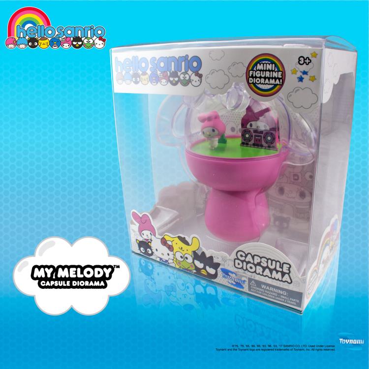 Hello Sanrio 4" Figure Capsule Diorama Set of 5 Gallery Image 13