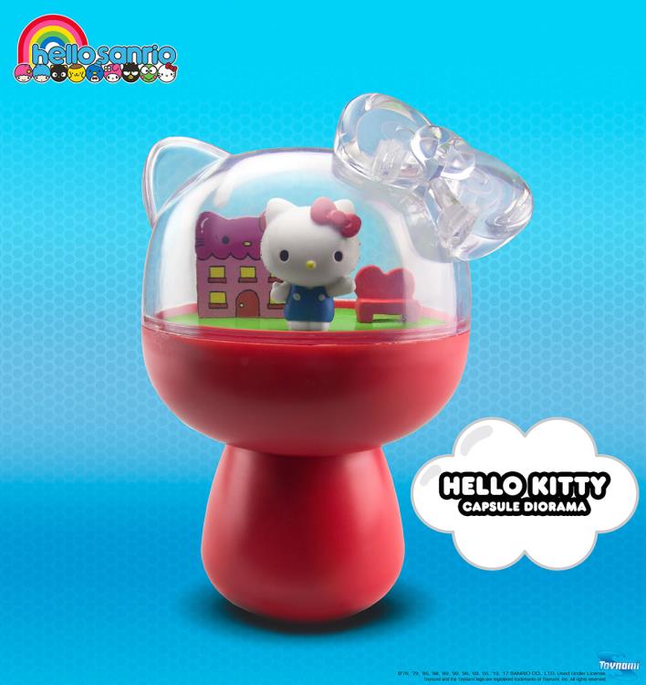 Hello Sanrio 4" Figure Capsule Diorama Set of 5 Gallery Image 7