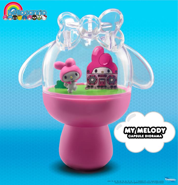 Hello Sanrio 4" Figure Capsule Diorama Set of 5 Gallery Image 11