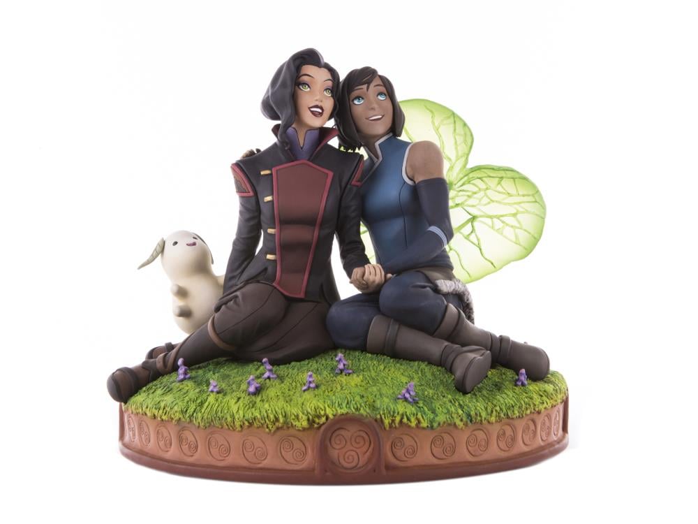 The Legend of Korra Korra & Asami in the Spirit World Statue Gallery Image 3