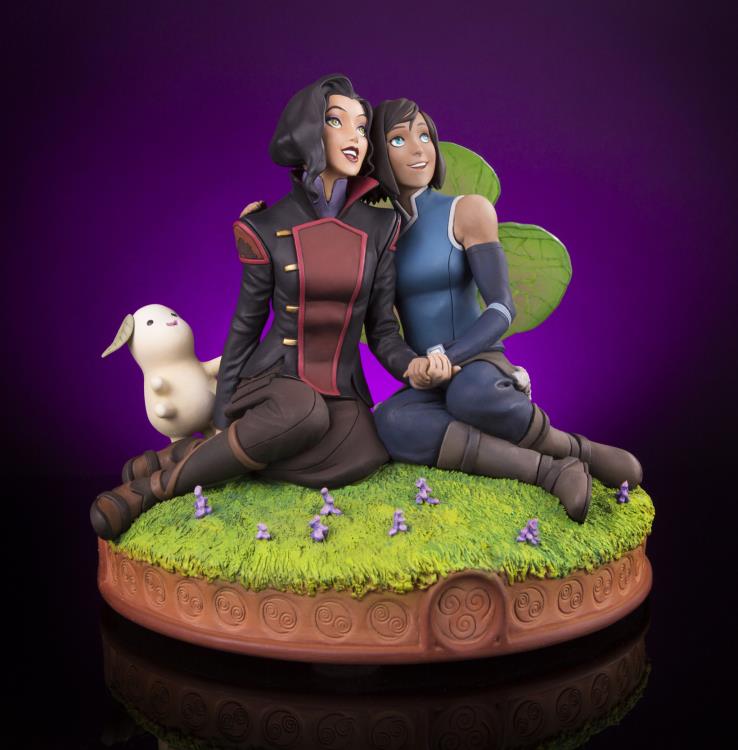 The Legend of Korra Korra & Asami in the Spirit World Statue Gallery Image 15