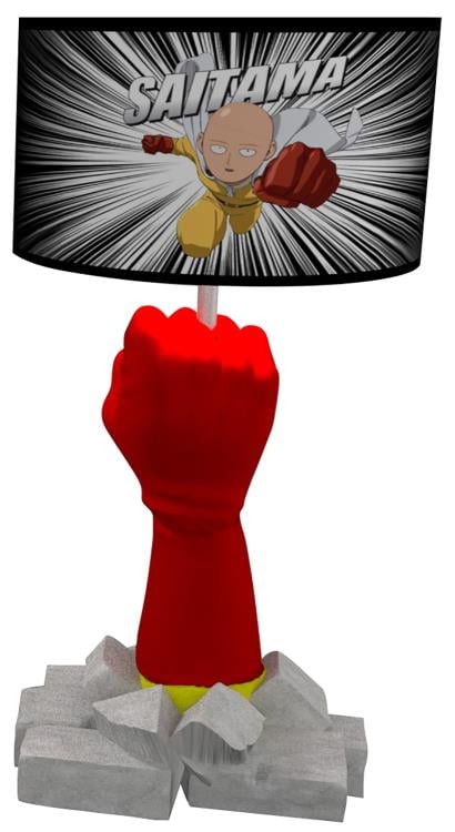 One Punch Man Saitama Fist Table Lamp Gallery Image 3
