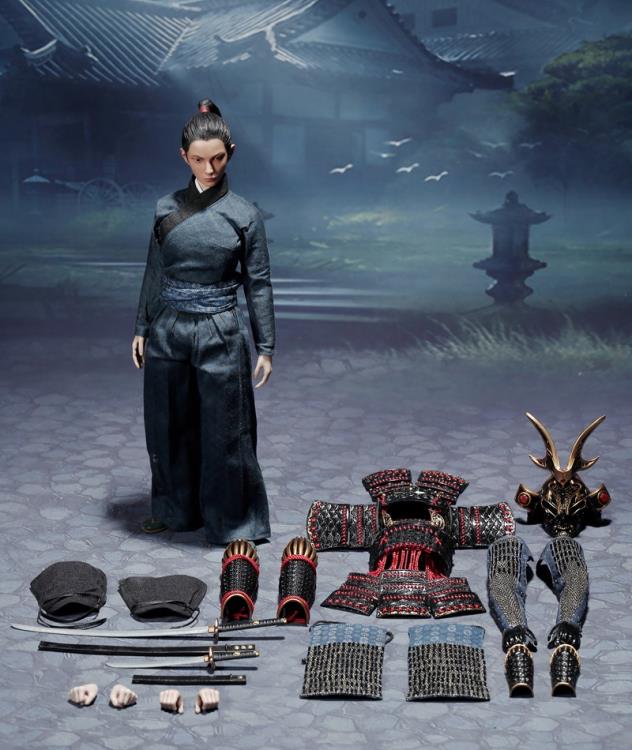 Warrior Women Series The Butterfly Helmets Warrior (Black Armor) Deluxe Version 1/6 Scale Figure Gallery Image 14
