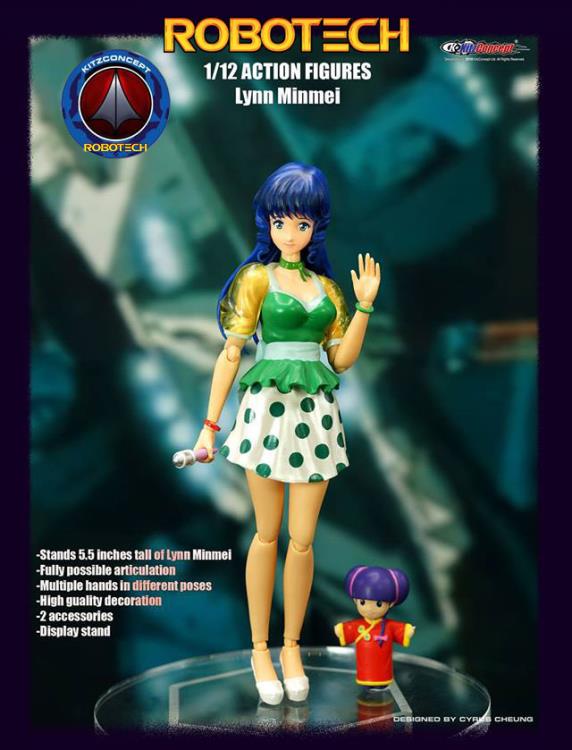 Macross Lynn Minmei 1/12 Scale Figure Gallery Image 4