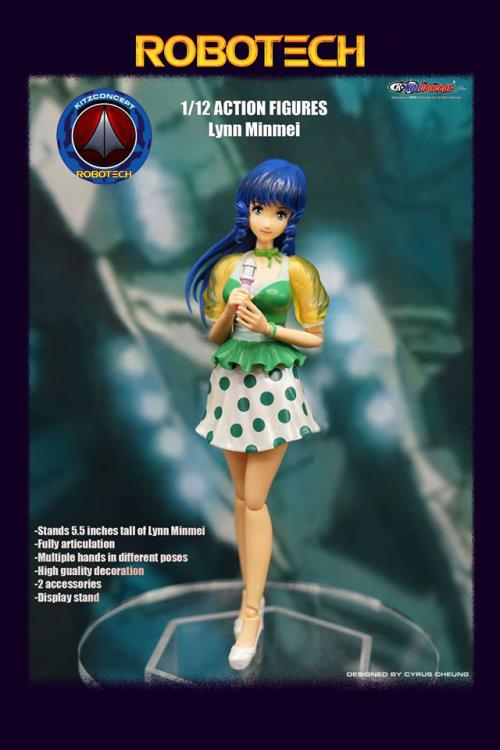 Macross Lynn Minmei 1/12 Scale Figure Gallery Image 3
