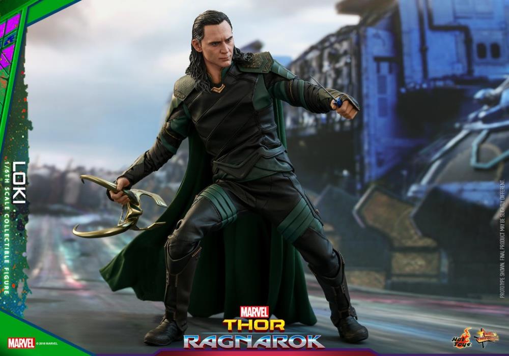 Thor: Ragnarok MMS472 Loki 1/6th Scale Collectible Figure Gallery Image 8