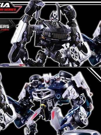 Transformers APS-03 Decepticon Barricade & Soundwave Two-Pack Gallery Image 2