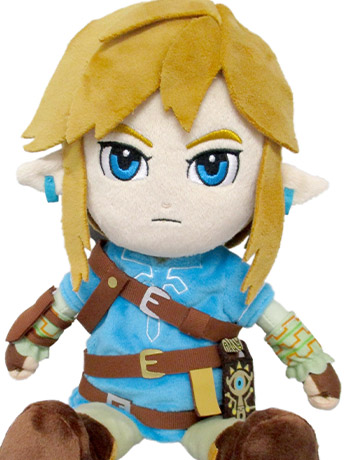 The Legend of Zelda: Breath of the Wild Link 12" Plush Gallery Image 2