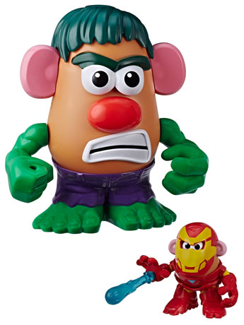 Marvel Mr. Potato Head Agents of S.P.U.D. Hulk & Iron Man