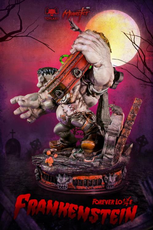 Monster Frankenstein Forever Love Statue Gallery Image 6