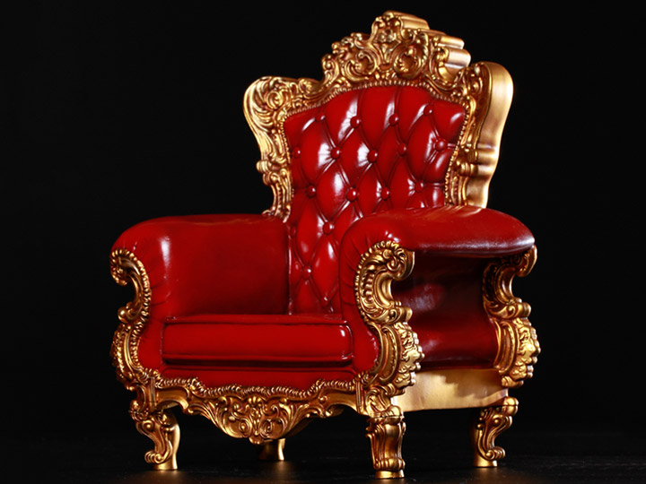 Single Sofa (Red) 3.0 1/6 Scale Accessory Gallery Image 1