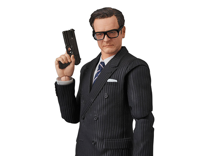 Kingsman: The Secret Service MAFEX No.073 Harry “Galahad” Hart Action Figure Gallery Image 1
