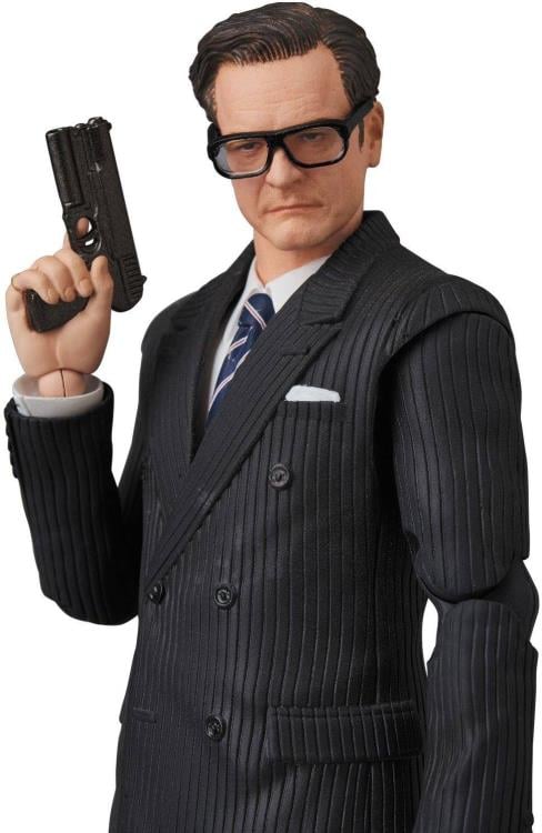 Kingsman: The Secret Service MAFEX No.073 Harry “Galahad” Hart Action Figure Gallery Image 6