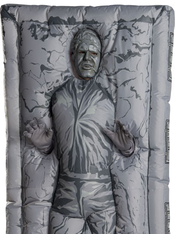 Star Wars Inflatable Han Solo in Carbonite (Empire Strikes Back) Costume Gallery Image 2