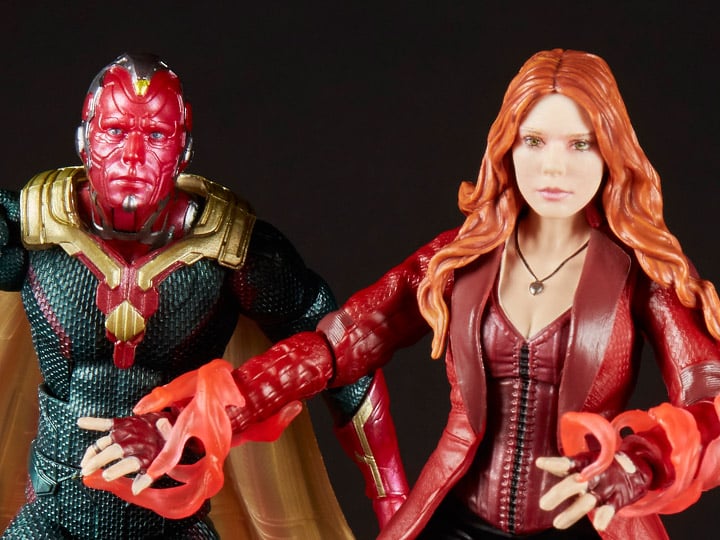 Avengers: Infinity War Marvel Legends Scarlet Witch & Vision Two-Pack Toys“R”Us Exclusive Gallery Image 1
