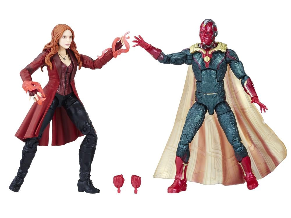 Avengers: Infinity War Marvel Legends Scarlet Witch & Vision Two-Pack Toys“R”Us Exclusive Gallery Image 3