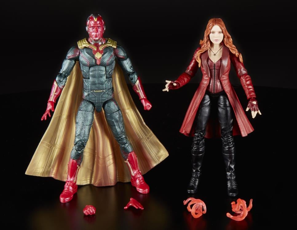 Avengers: Infinity War Marvel Legends Scarlet Witch & Vision Two-Pack Toys“R”Us Exclusive Gallery Image 7