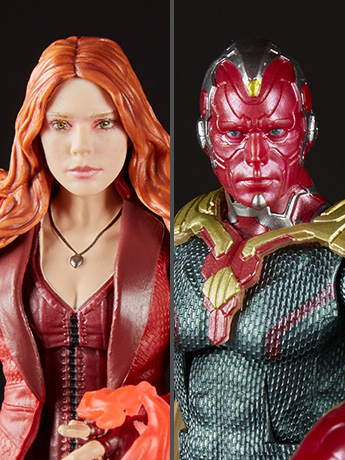 Avengers: Infinity War Marvel Legends Scarlet Witch & Vision Two