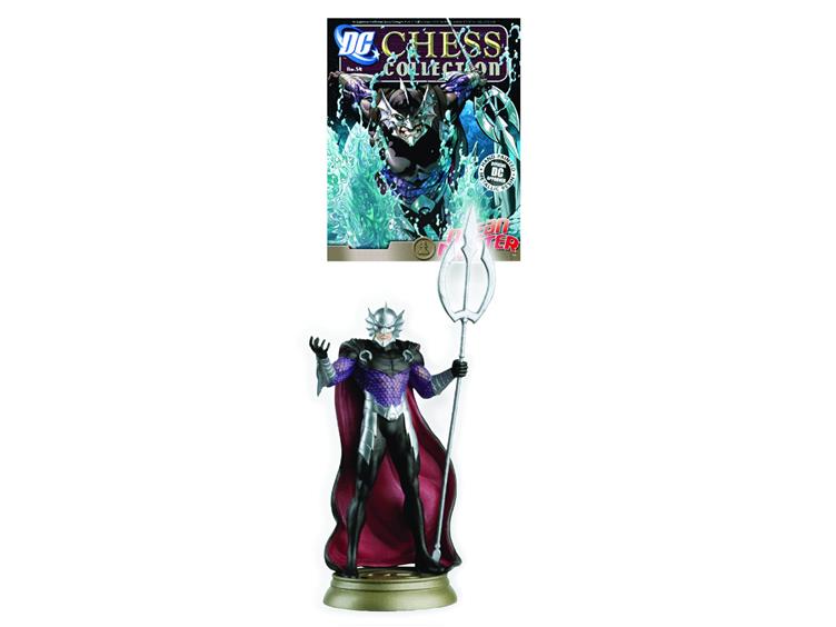DC Superhero Chess Figure Collection #54 - Ocean Master Black Pawn Gallery Image 1