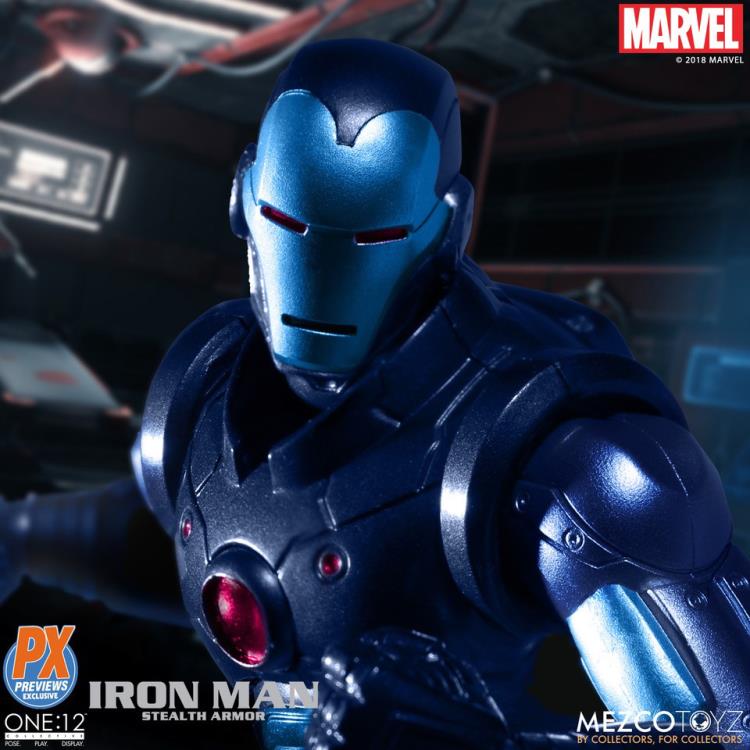 Marvel One:12 Collective Iron Man (Stealth Armor) PX Previews Exclusive Gallery Image 14