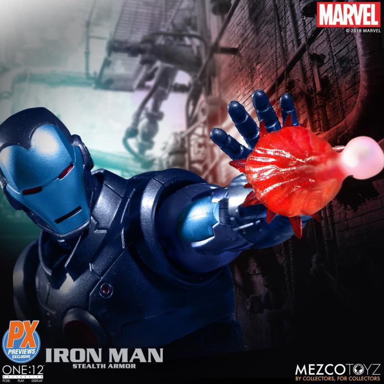 Marvel One:12 Collective Iron Man (Stealth Armor) PX Previews Exclusive Gallery Image 10